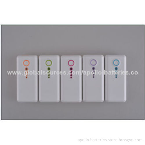 Newest power bank 4400/6000mAh power bank, with CE, FCC, RoHS certifications
